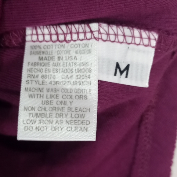 🦃 Free People: 90210 Muscle Tank top  deep fuschia size M *NWT* - Picture 5 of 8